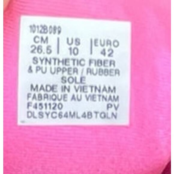 Womens ASICS NOVABLAST Running Shoes Size 10 Hot Pink Sour Yuzu - Picture 6 of 6